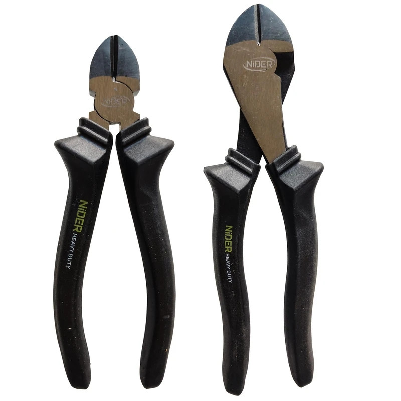 انبر سیم چین نیدر مدل AJ-NDR-09 سایز 8اینچ مجموعه 2عددی