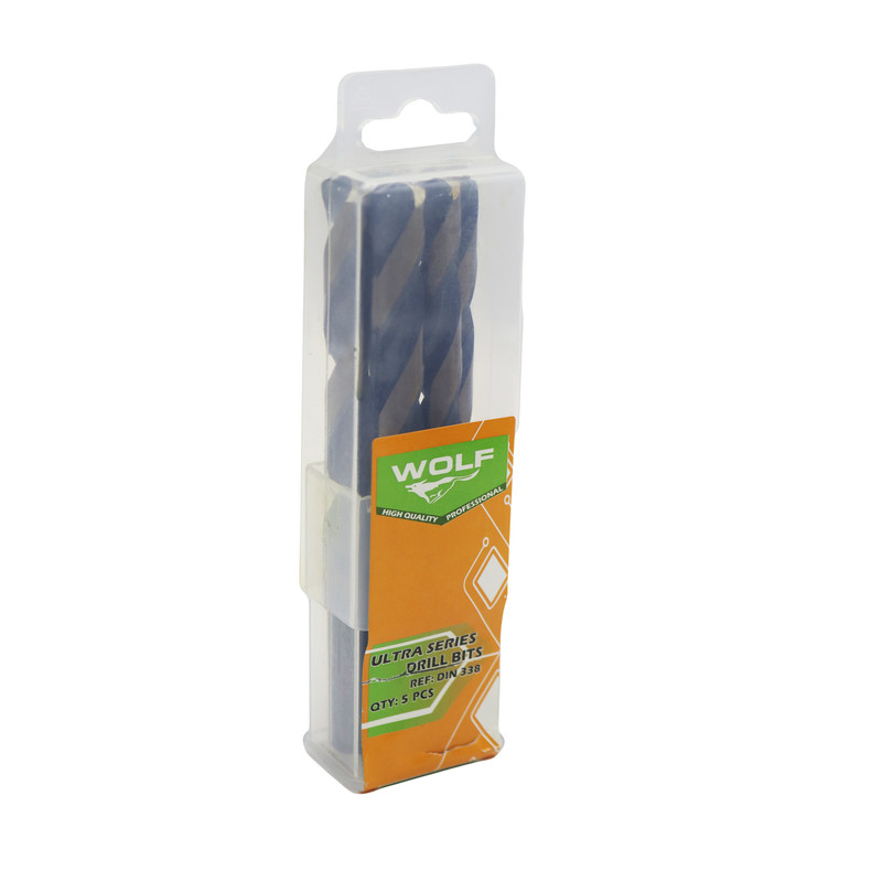 مته آهن ولف مدل اولترا کد YP-012MM سایز 12 میلی متر مجموعه 5 عددی 