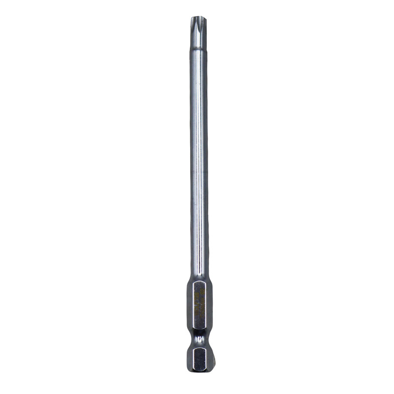 سری پیچ گوشتی ستاره ای ولف مدل بیت خور کد YP-T25/100MM سایز 10 سانتی متر 