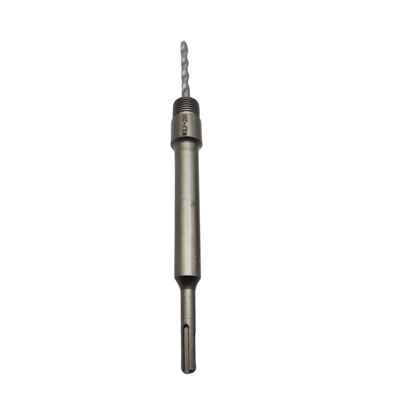 دنباله گرد بر بتن ولف مدل 4 شیار کد YP-200MM سایز 200 میلی متر