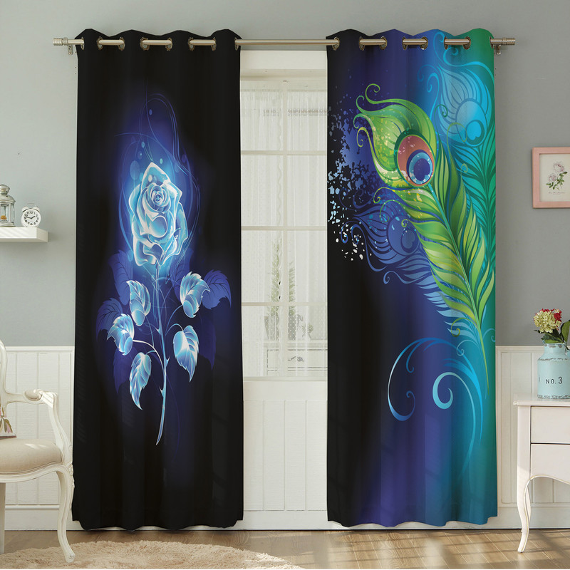 پرده نیروانا طرح  مدرن مدل هازان کد 4717 سایز 140×280 سانتی متر