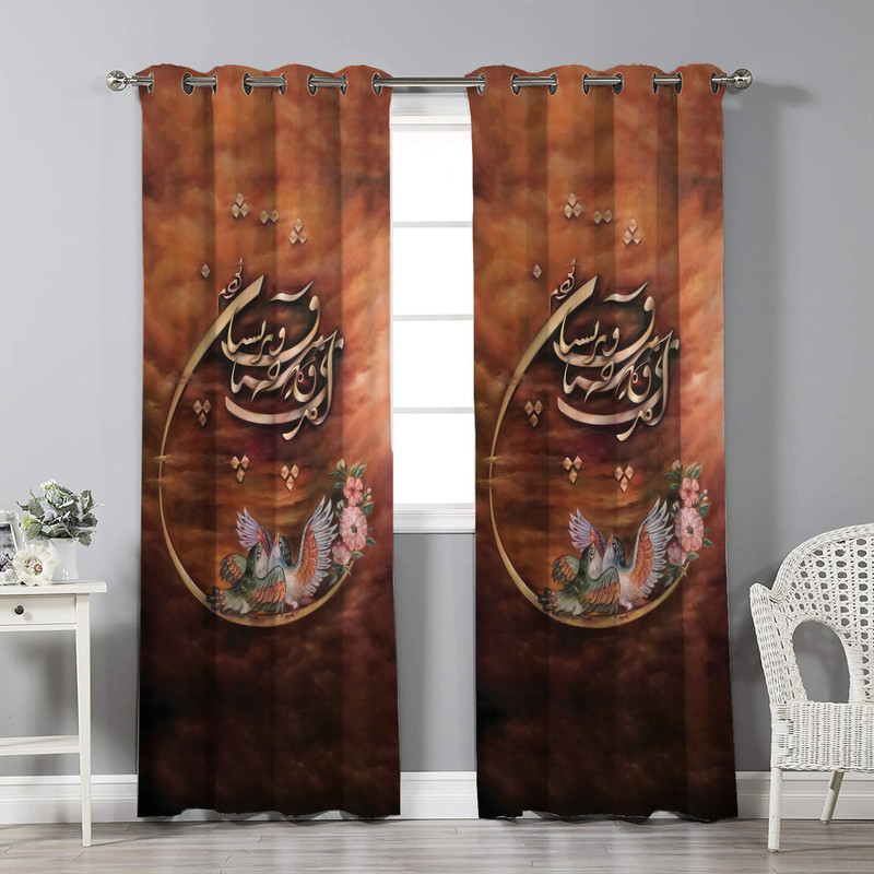 پرده نیروانا مدل pm1384 سایز 280 × 140 سانتی متر