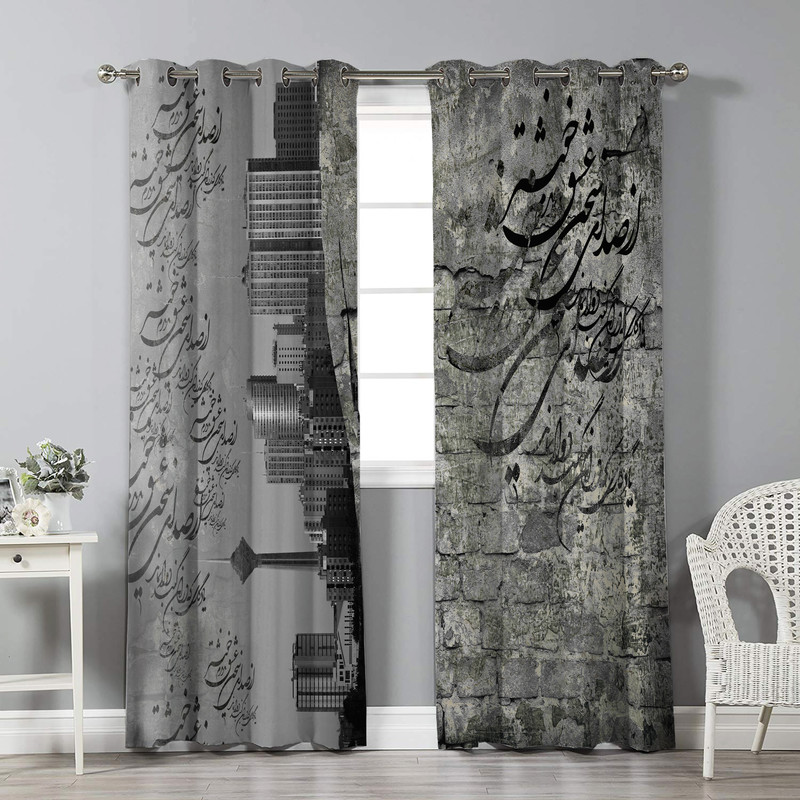 پرده نیروانا مدل pl2804 سایز 280 × 140 سانتی متر