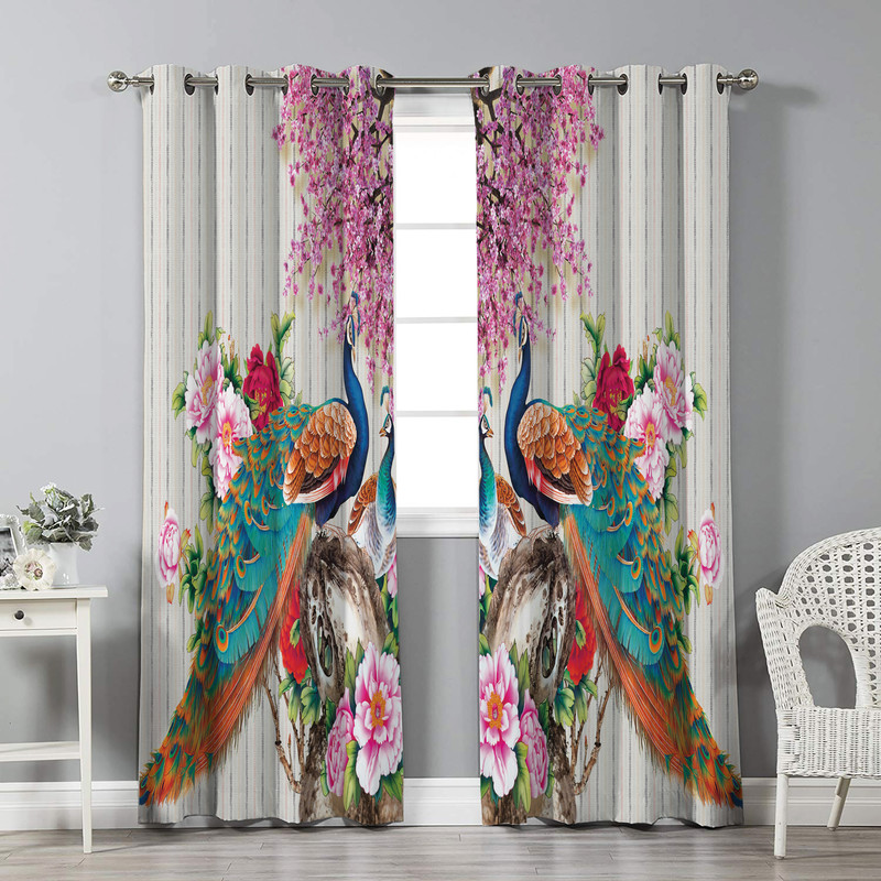 پرده نیروانا مدل pl2503 سایز 280 × 140 سانتی متر