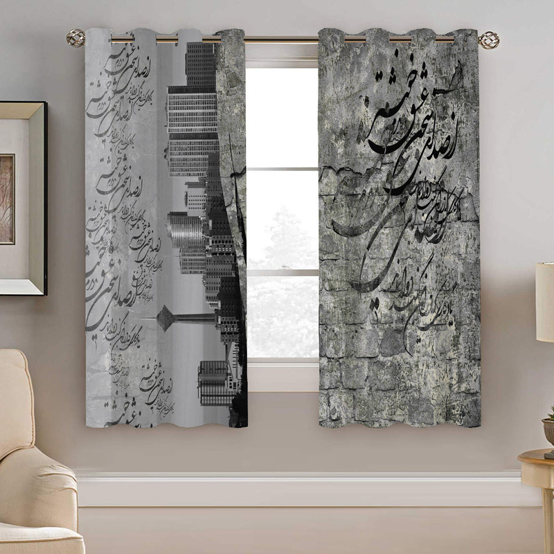 پرده نیروانا مدل plk2806 سایز 190 × 140 سانتی متر