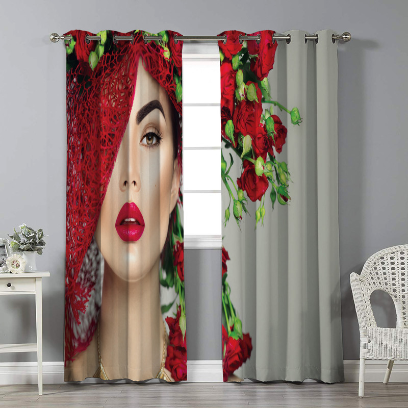 پرده نیروانا مدل pm797 سایز 280 × 140 سانتی متر