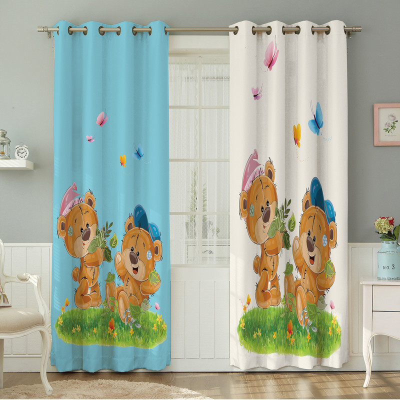 پرده نیروانا مدل مخمل کد 4131 سایز 140×280 سانتی متر