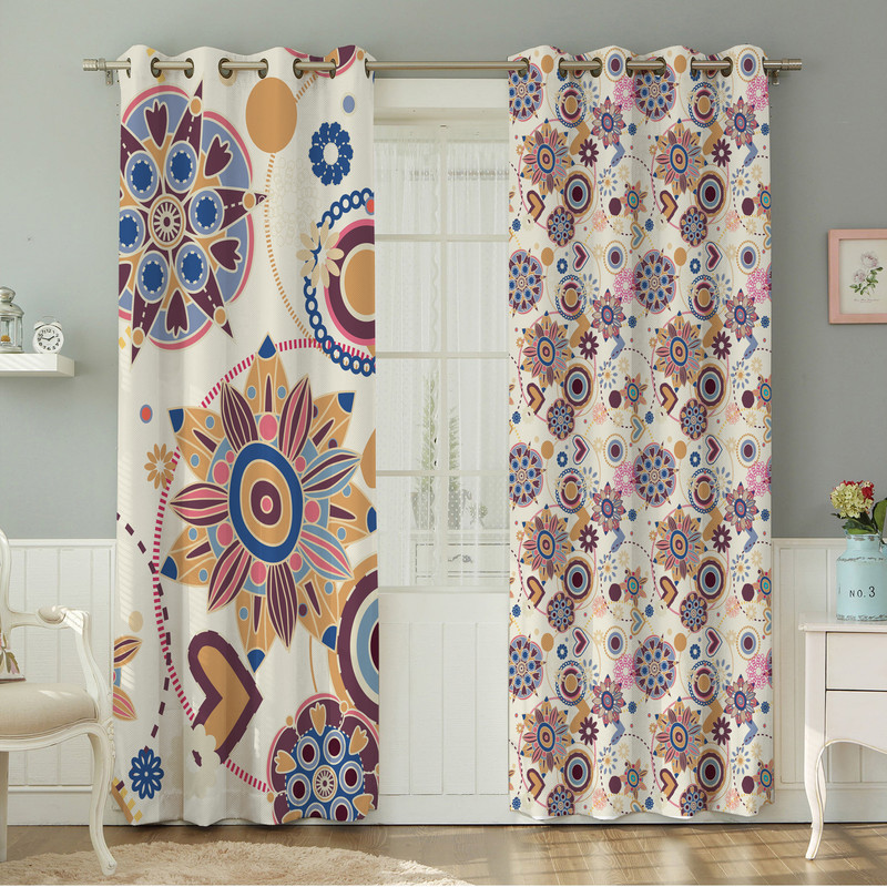 پرده نیروانا مدل مخمل کد 4348 سایز 140×280 سانتی متر