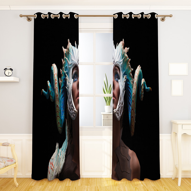 پرده نیروانا مدل pl725 سایز 280 × 140 سانتی متر