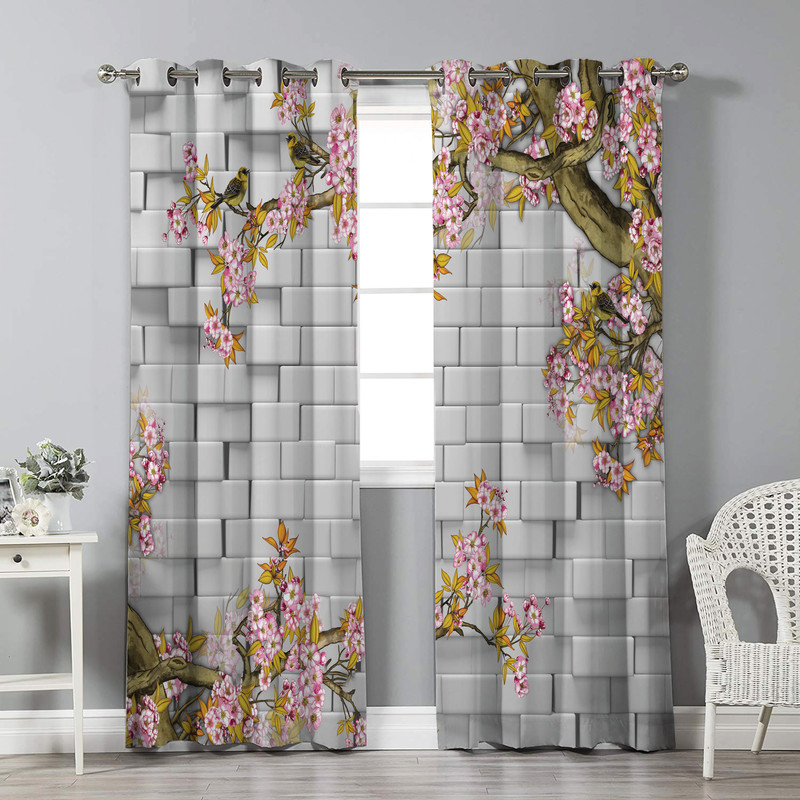 پرده نیروانا مدل pl2224 سایز 280 × 140 سانتی متر 