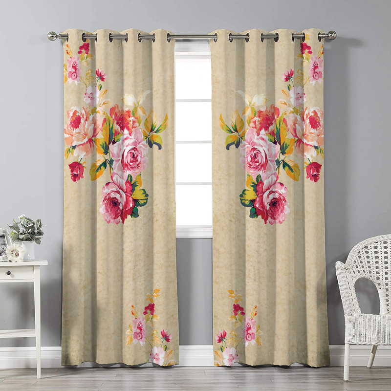 پرده نیروانا مدل pl2238 سایز 280 × 140 سانتی متر 