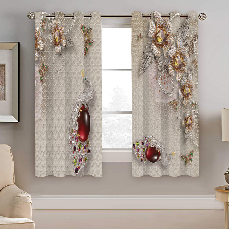 پرده نیروانا مدل pmk879 سایز 190 × 140 سانتی متر