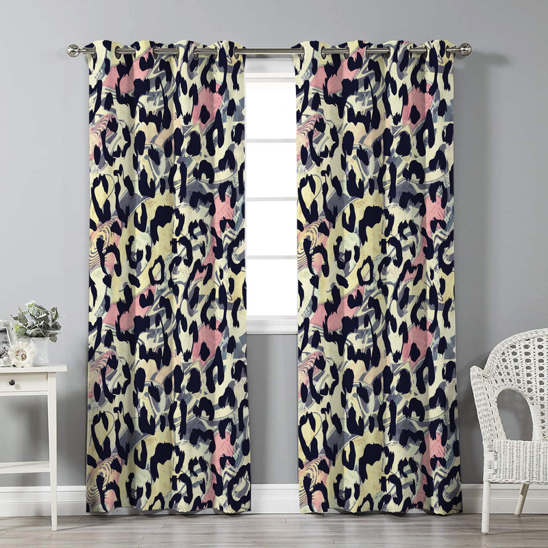 پرده نیروانا مدل pm1718 سایز 280 × 140 سانتی متر