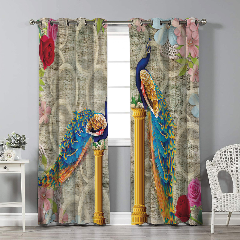پرده نیروانا مدل pl2506 سایز 280 × 140 سانتی متر