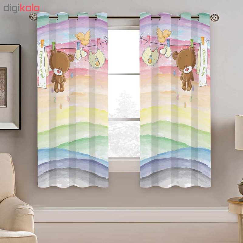 پرده نیروانا مدل plk2051 سایز 190 × 140 سانتی متر