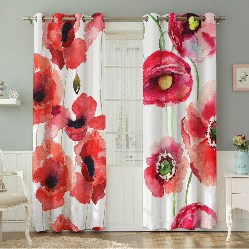 پرده نیروانا طرح گل  مدل مخمل کد 4998 سایز 140×280 سانتی متر