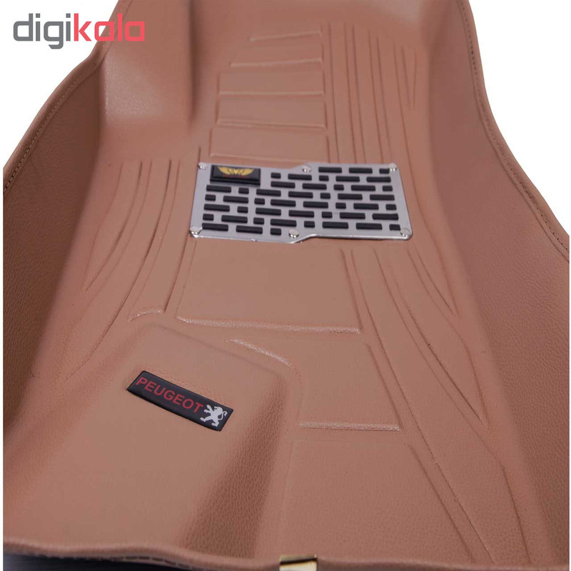 کفپوش سه بعدی خودرو ماهوت مدل اکو مناسب برای پژو - سمند 
