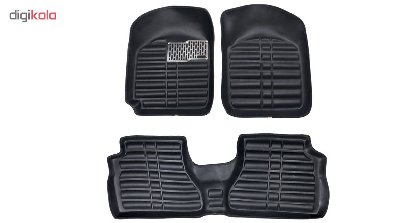 کفپوش سه بعدی خودرو Sport Car مدل PR6 مناسب برای پراید