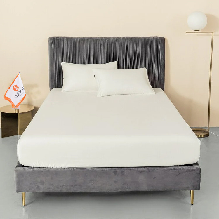 ملحفه چیداری مدل کش دور دو نفره سایز 200x180 سانتی متر