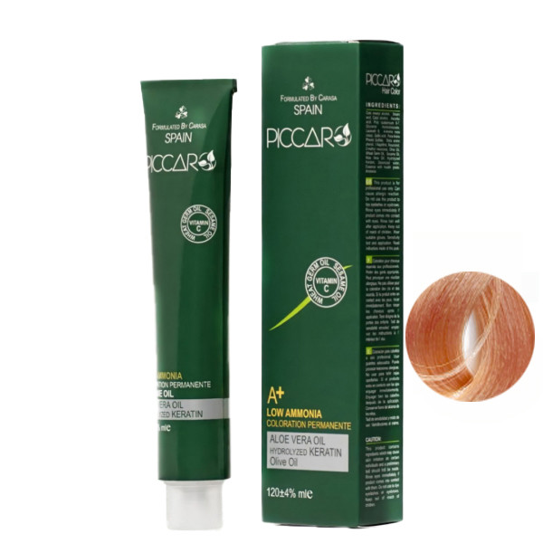 رنگ مو پيكارو مدل F3 حجم 120 ميلي ليتر رنگ هلويي