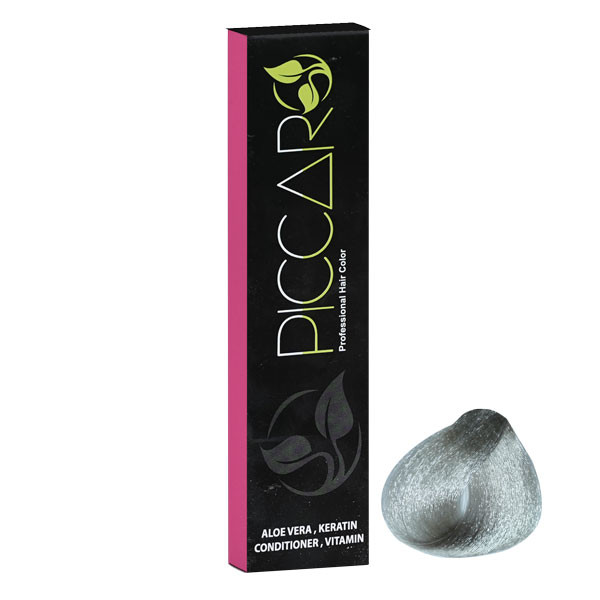 رنگ مو پيكارو سري خاكستري شماره A10 حجم 120 ميلي ليتر رنگ بلوند خاكستري پلاتينه