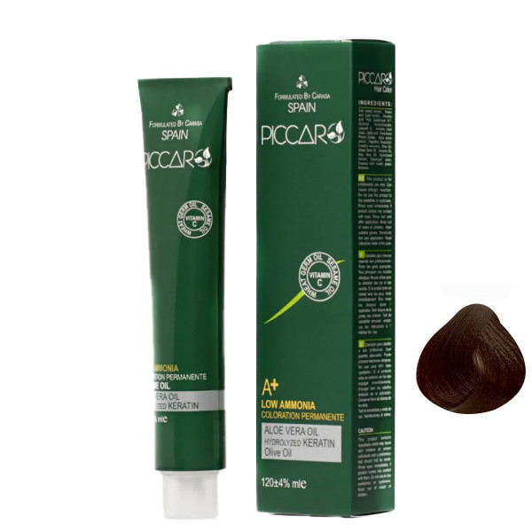 رنگ مو پیکارو شماره 7.27 حجم 120 میلی لیتر رنگ شكلاتي دودي