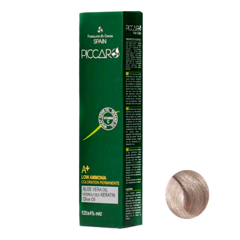 رنگ مو پیکارو شماره 8/38 حجم 120 میلی لیتر رنگ شیر نسکافه ای