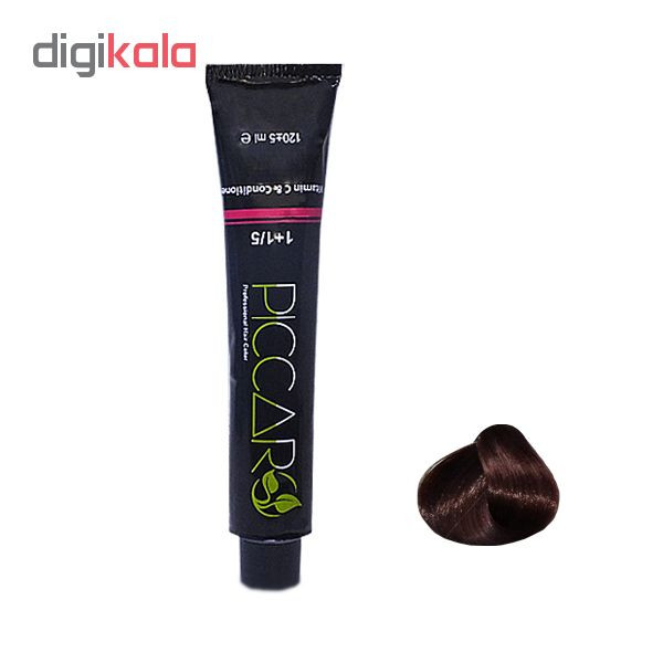 رنگ مو پیکارو شماره 5/43 حجم 120 میلی لیتر رنگ فندقی