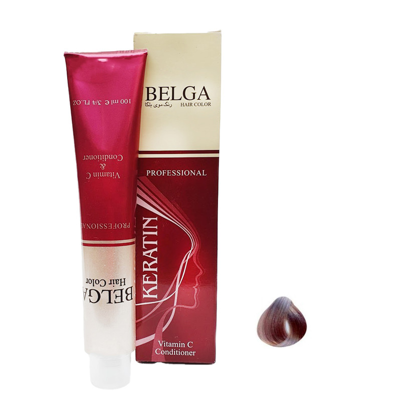 رنگ مو بلگا شماره 7.21 حجم 100 میلی لیتر رنگ بلوند مرواریدی متوسط