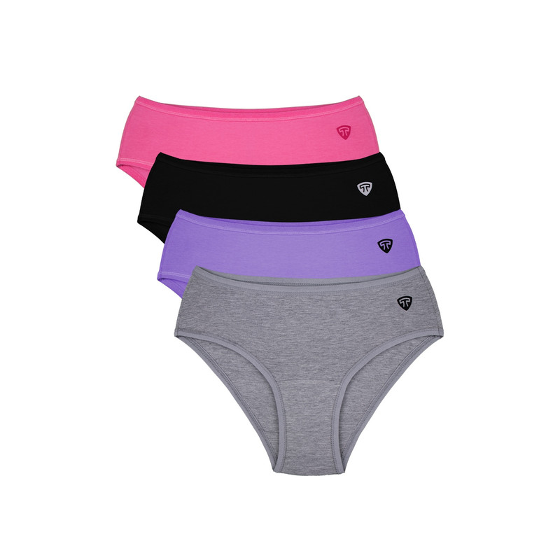 شورت زنانه تاپیک مدل ضدحساسیت مودال بسته 4 عددی 