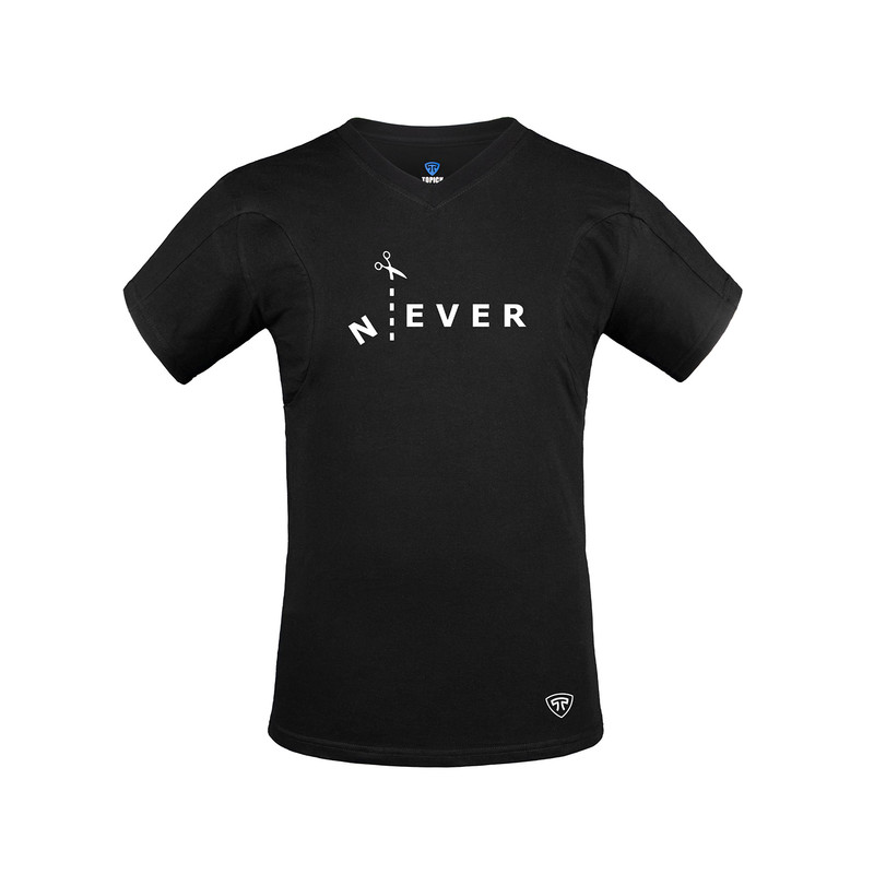 تی شرت آستین کوتاه مردانه تاپیک مدل نانوآنتی باکتریال ضدتعریق