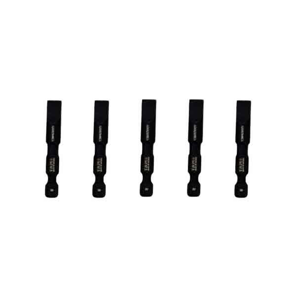  سری پیچ گوشتی دوسو تام مدل بیت خور کد AJ-SL8*50MM سایز 5 سانتی متر  مجموعه 5 عددی 