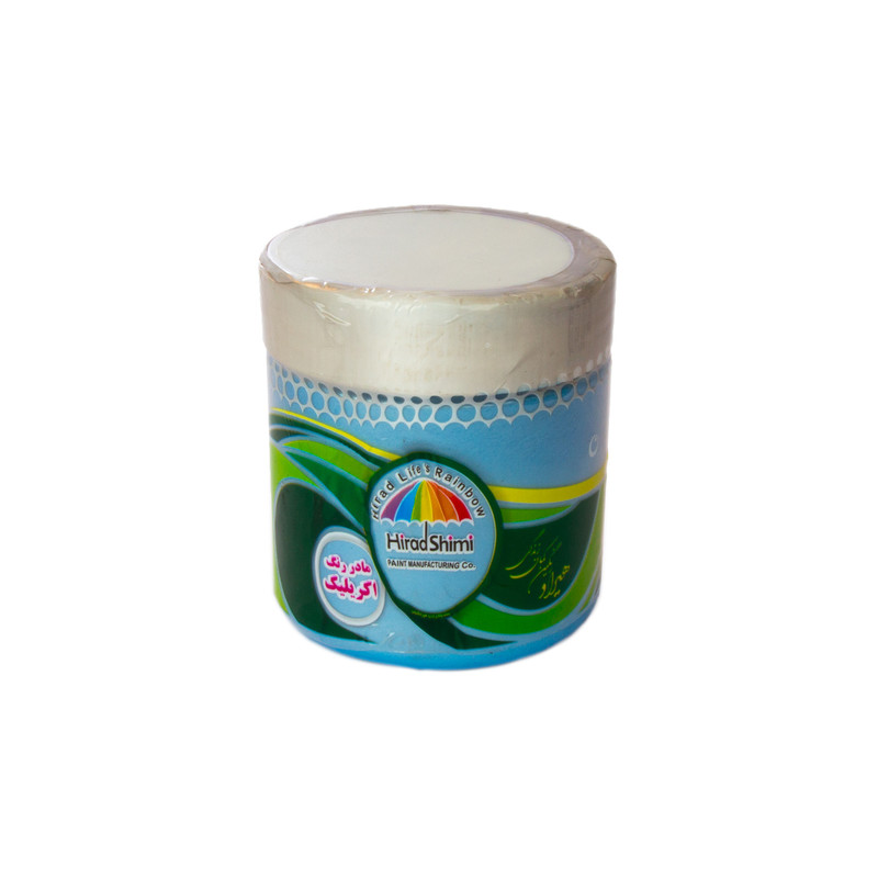مادر رنگ اکرولیک  آبی صدفی هیراد شیمی کد DCO1635 وزن 250 گرم