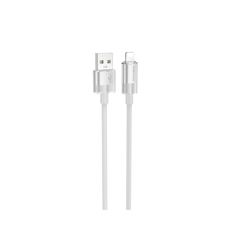 کابل تبدیل USB به لایتنینگ بروفون مدل BU44 طول 1.2 متر