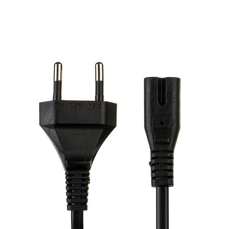 کابل برق 2 پین منبع تغذیه کامپیوتر مدل PRO-M10 طول 1.5 متر 