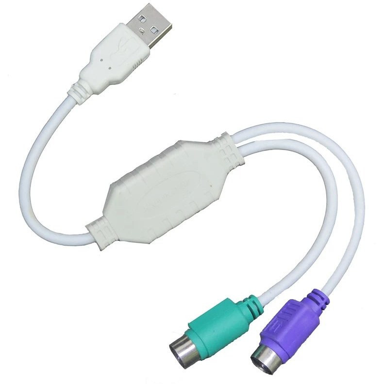 کابل تبدیل کایزر  ps2 به USB مدل PS/2   طول 0.3 متر