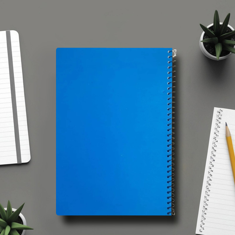 دفتر مشق 50 برگ مدل ساده کد 002