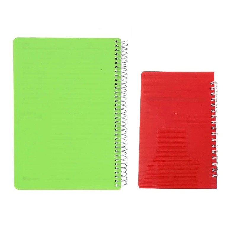 دفتر زبان 100 برگ مدل ساده بسته 2 عددی