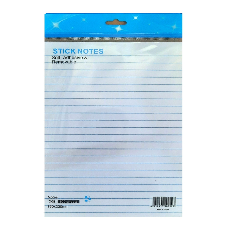 کاغذ یادداشت چسب دار مدل X08