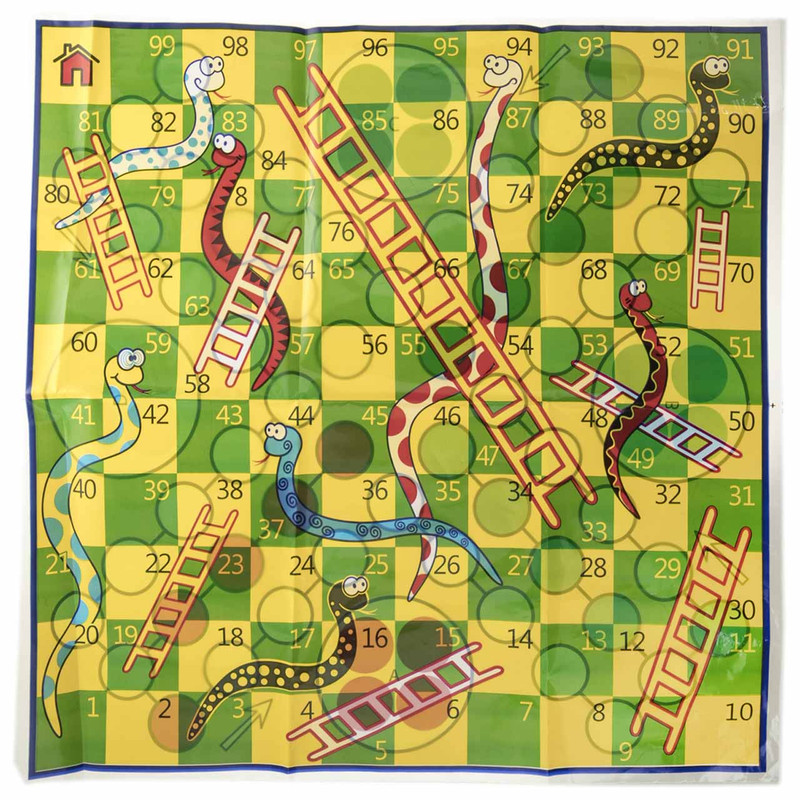 بازی منچ و مارپله مدل Ludo Drauchts