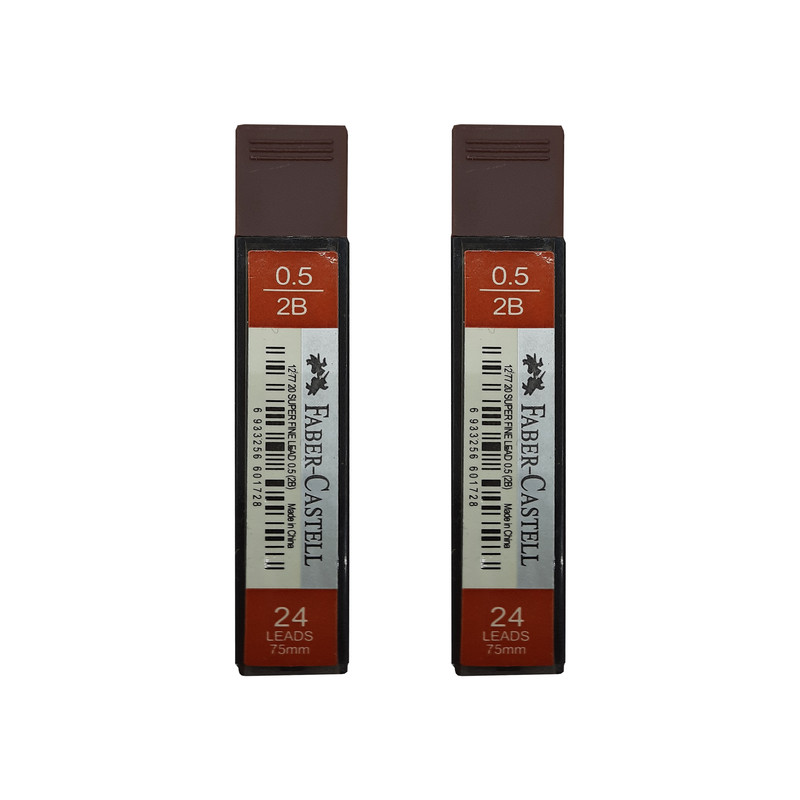 نوک مداد نوکی 0.5 میلی متری فابرکاستل مدل KM120 بسته 2 عددی
