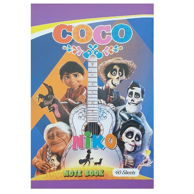 دفتر مشق 40 برگ نیکو مدل کوکو