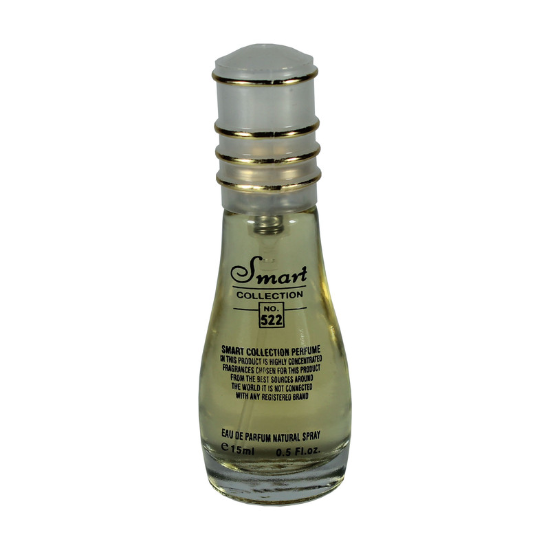 عطر جیبی زنانه اسمارت کالکشن کد 522 مدل شیسیدو حجم 15 میلی لیتر