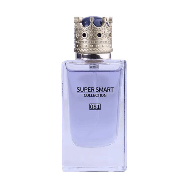 عطر جیبی مردانه سوپر اسمارت کالکشن مدل کینگ کد 081 با رایحه شیرین و خنک حجم 25 میلی‌لیتر