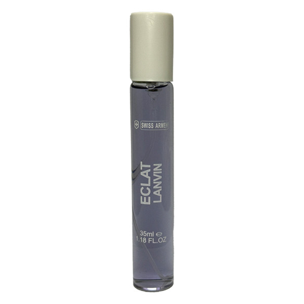 عطر جیبی زنانه سوئیس آرمه مدل ECLAT LANVIN با رایحه معتدل و شیرین حجم 35 میلی‌لیتر