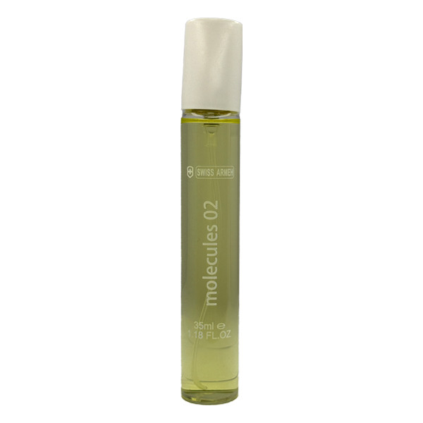 عطر جیبی سوئیس آرمه مدل molecules 02 با رایحه تند حجم 35 میلی‌لیتر