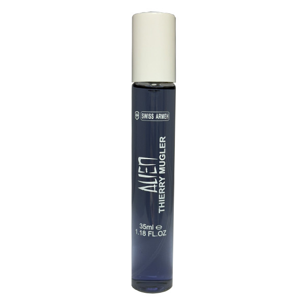 عطر جیبی زنانه سوئیس آرمه مدل ALIEN با رایحه معتدل و شیرین حجم 35 میلی‌لیتر