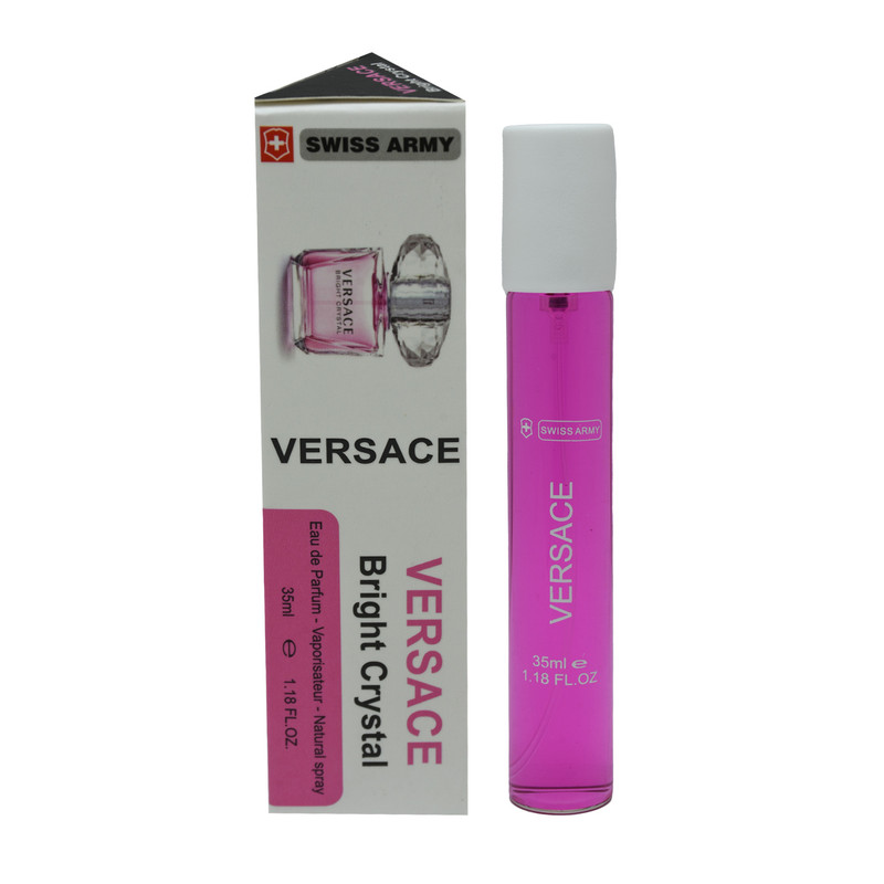 عطر جیبی زنانه سوئیس آرمی مدل ورساچه برایت حجم 35 میلی لیتر