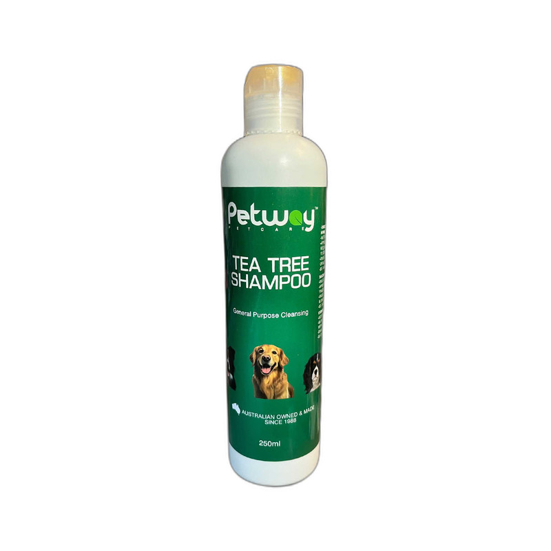 شامپو سگ پت وی مدل tea tree حجم 250 میلی لیتر