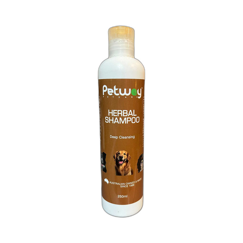 شامپو سگ پت وی مدل HERBAL حجم 250 میلی لیتر